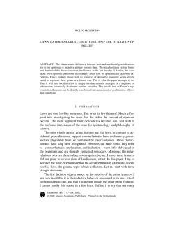 Laws - Universit&auml;t Konstanz