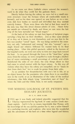The Missing Log-Book of St. Peter`s Missionary Journeys.