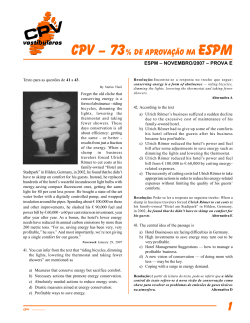 CPV &ndash; 73% de aprova&ccedil;&atilde;o na ESPM