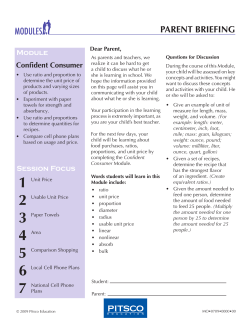 Modules Explained - Hopewell Area School District