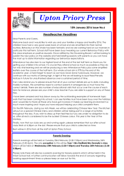 Newsletter 06 15 Jan 2016