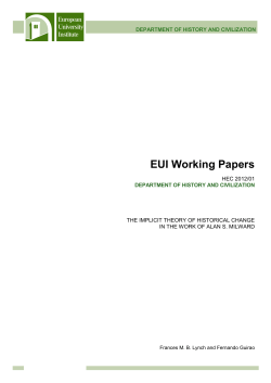 Theorising Return Migration - Cadmus Home