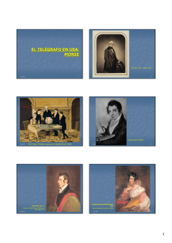 EL TEL&Eacute;GRAFO EN USA: MORSE