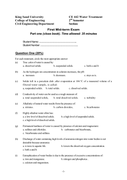 Exam. Examples