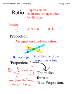 7.1 Notes - Blair Schools