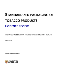 PDF (Standardized packaging of tobacco products)