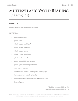 Lesson 13 - Texas Gateway