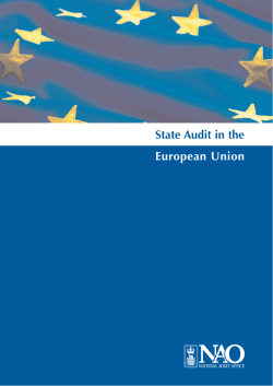 State Audit in the European Union
