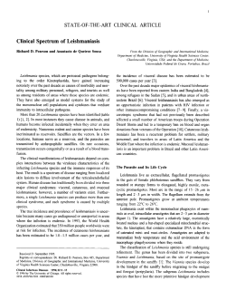 STATE-OF-THE-ART CLINICAL ARTICLE Clinical Spectrum of