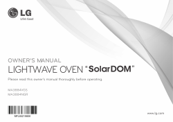 lightwave oven - Product Review