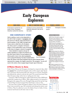Early European Explorers