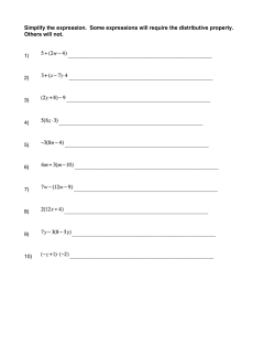 Simplify the expression. Some expressions will require the
