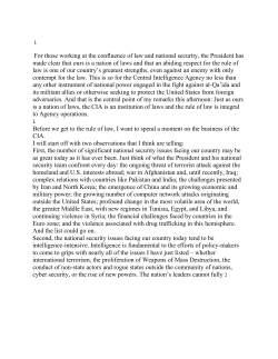 For those working at the confluence of law and national security, the