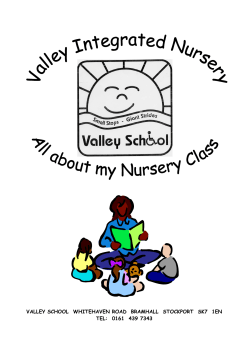 our Nursery Prospectus