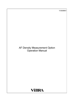 AF Density Measurement kit
