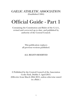 Official Guide - Part 1
