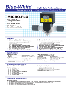 Micro-Flo - SPD Sales Limited