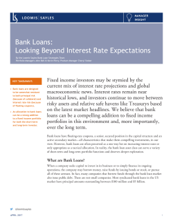 Bank Loans: Looking Beyond Interest Rate