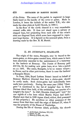 Archaeologia Cantiana Vol. 13 1880 pages 412-427