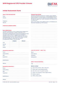 cpd initial assess form 4a