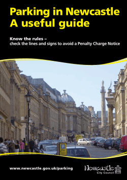 Guide to Parking in Newcastle