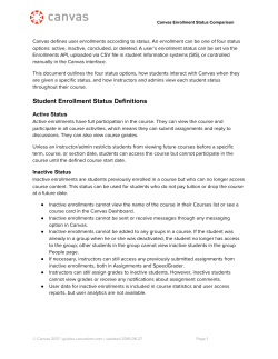 Canvas Enrollment Status Comparison