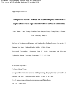 A simple and reliable method for determining the delamination