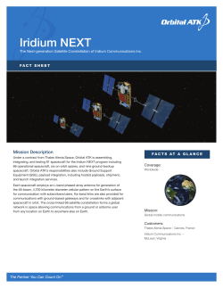 Iridium NEXT - Orbital ATK