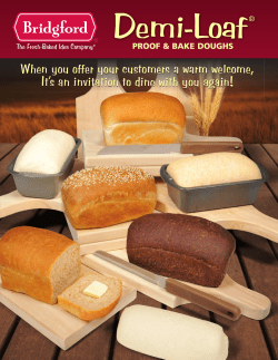 Demi-Loaf - Bridgford Foods Corporation