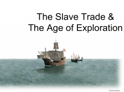 The Age of Exploration - Garnet Valley School District