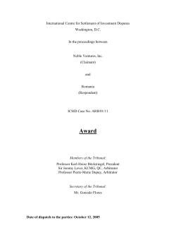 2. Arguments by the Respondent