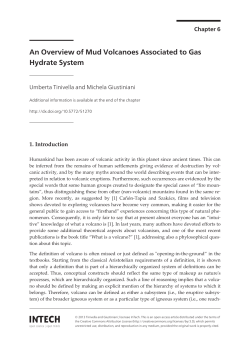 An Overview of Mud Volcanoes Associated to Gas