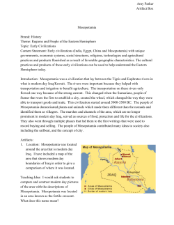 Amy Parker Artifact Box Mesopotamia Strand: History Theme