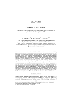CHAPTER 13 CANONICAL MODELLING - Wageningen UR E