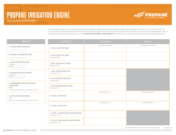 PROPANE IRRIGATION ENGINE
