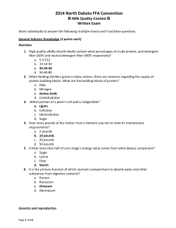 2014 North Dakota FFA Convention