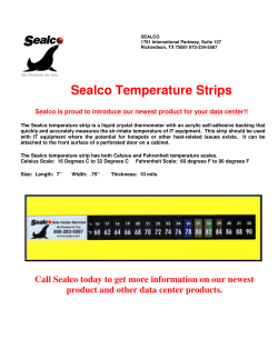 Sealco Temperature Strips