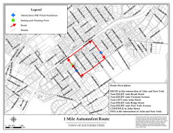 1 Mile Fun Run - Town of Southern Pines