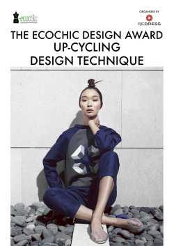 UP-CYCLING desIGN teChNIqUe