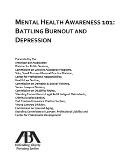 Mental Health Awareness 101