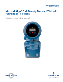 Configuration and Use Manual