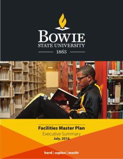 Executive Summary - University System of Maryland