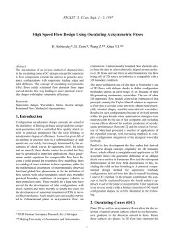 High Speed Flow Design Using Osculating Axisymmetric Flows