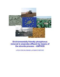 Phosphorus inputs (P-inputs) are a threat to surface water quality