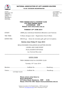 NATIONAL ASSOCIATION OF LEFT