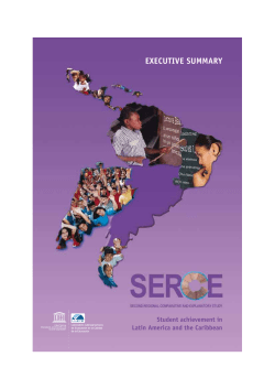 Student achievement in Latin America and the Caribbean