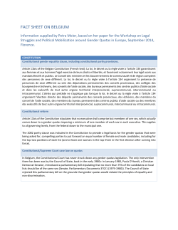 fact sheet on belgium