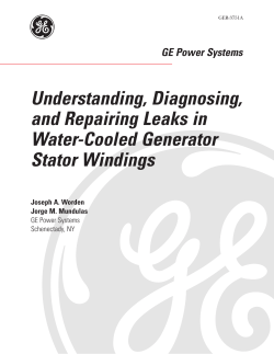 GER-3751A - GE Power Generation