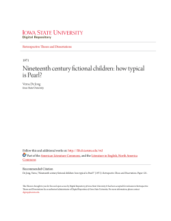 Nineteenth century fictional children