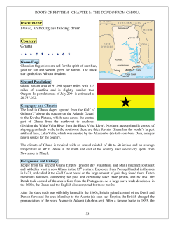 Ghana - Roots of Rhythm
